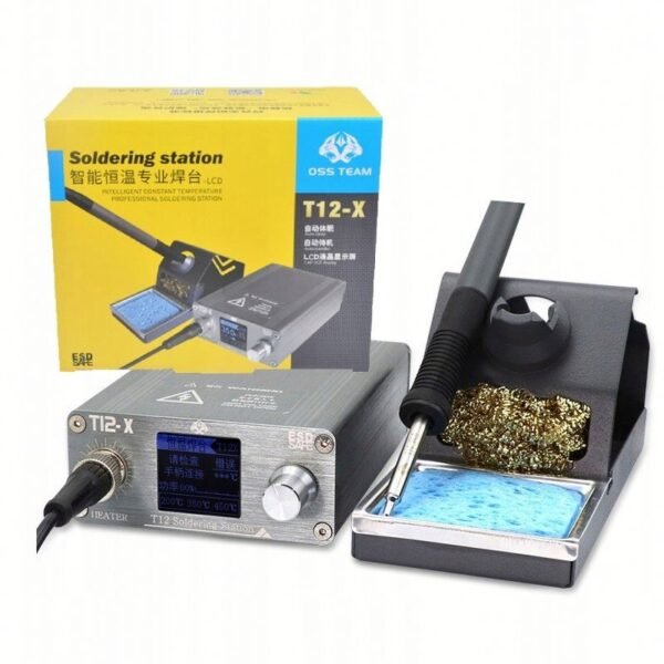 Oss T12-X 72W LCD Digital Welding Soldering Station