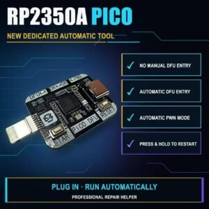 RP2350A Pico Automatic PWND DFU Tool – One-Click A12/A13 Pwned DFU Hardware