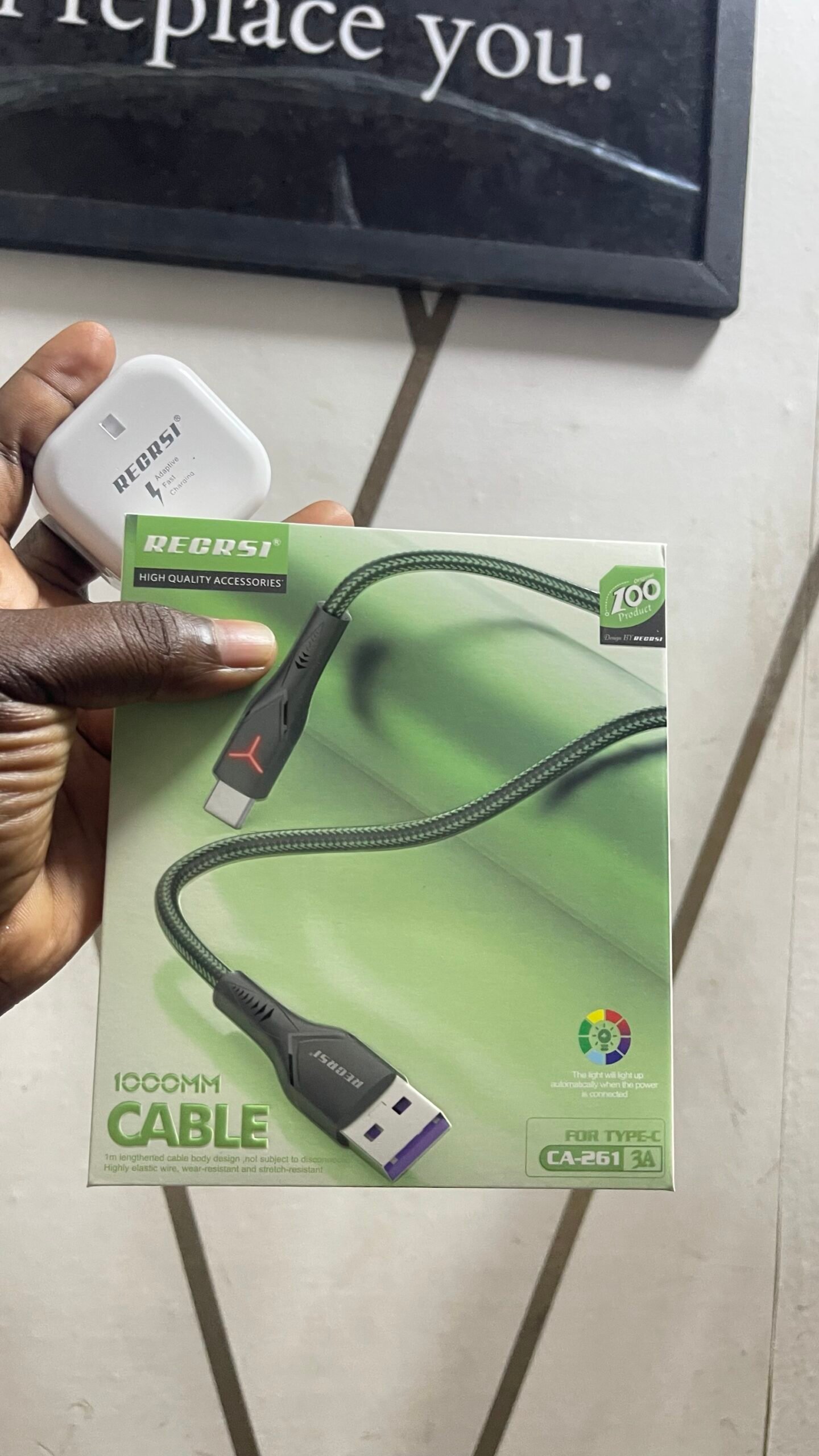 Recrsi Android,Type C, IOS High speed data and charger USB cable for data and charging - Image 3
