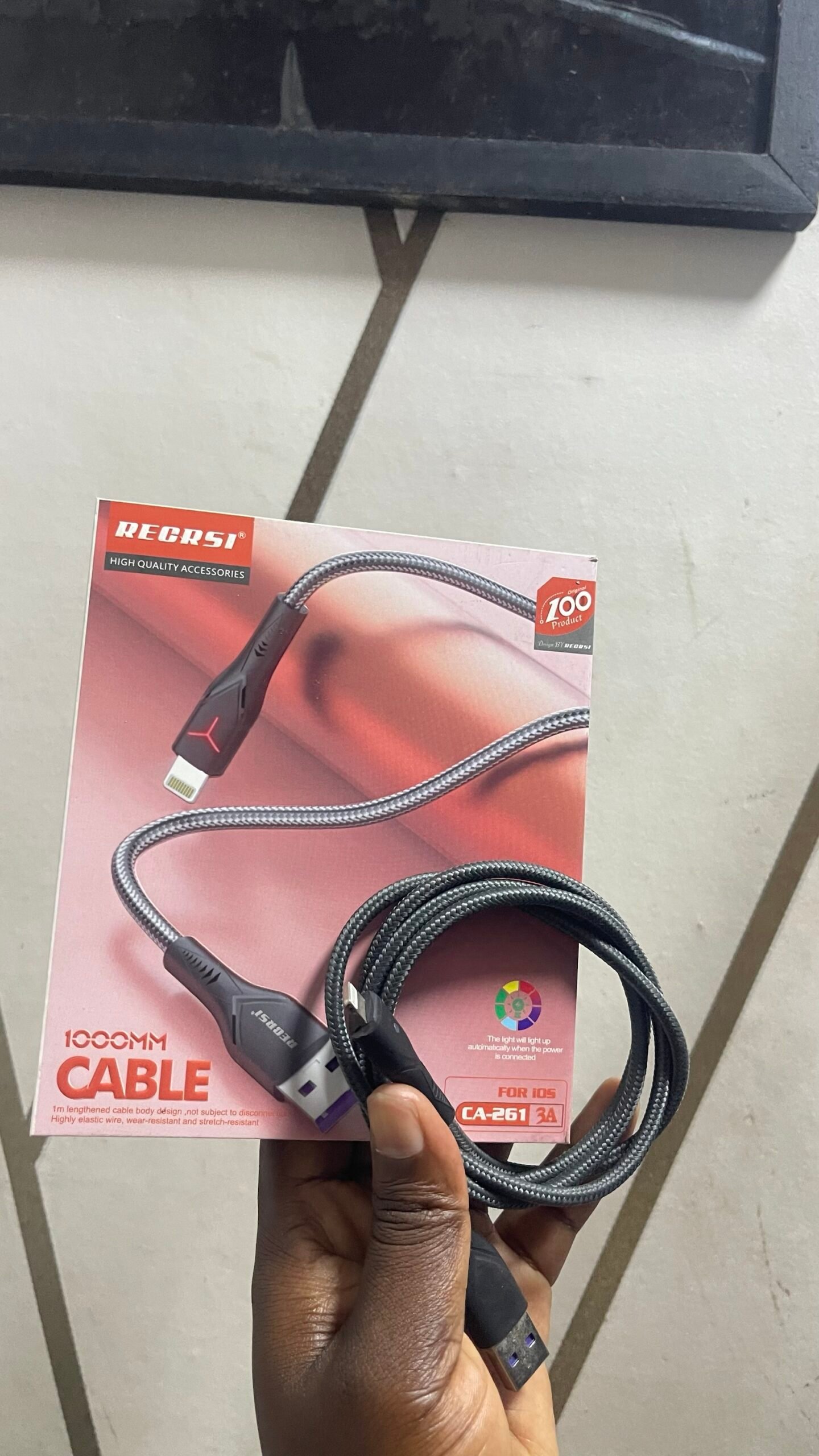 Recrsi Android,Type C, IOS High speed data and charger USB cable for data and charging - Image 2