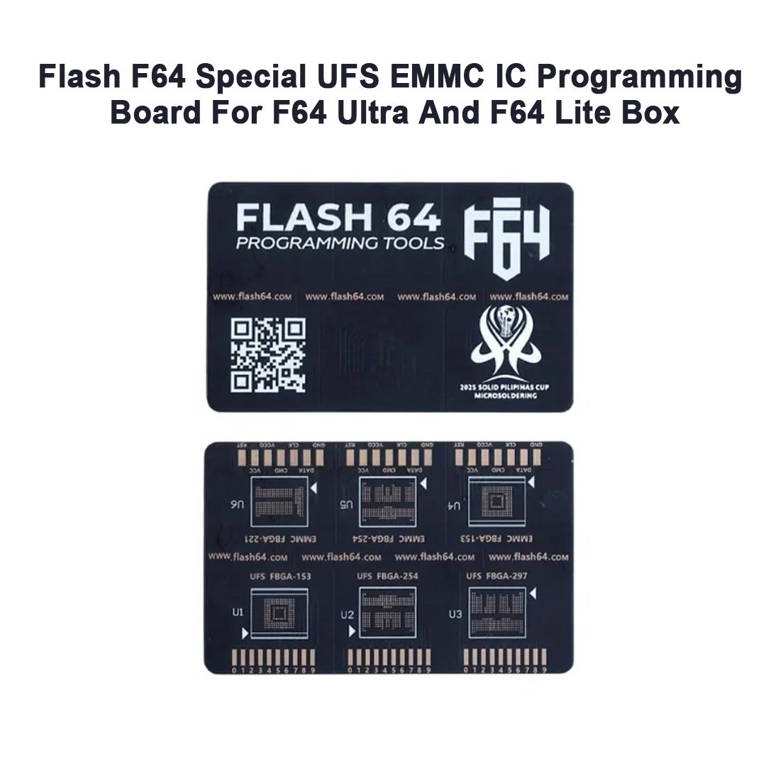 Flash F64 Special UFS EMMC IC Programming Board For F64 Ultra And F64 Lite Box