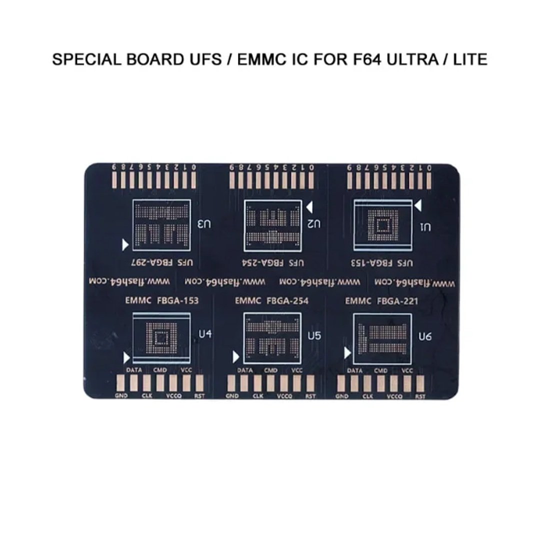 Flash F64 Special UFS EMMC IC Programming Board For F64 Ultra And F64 Lite Box - Image 2